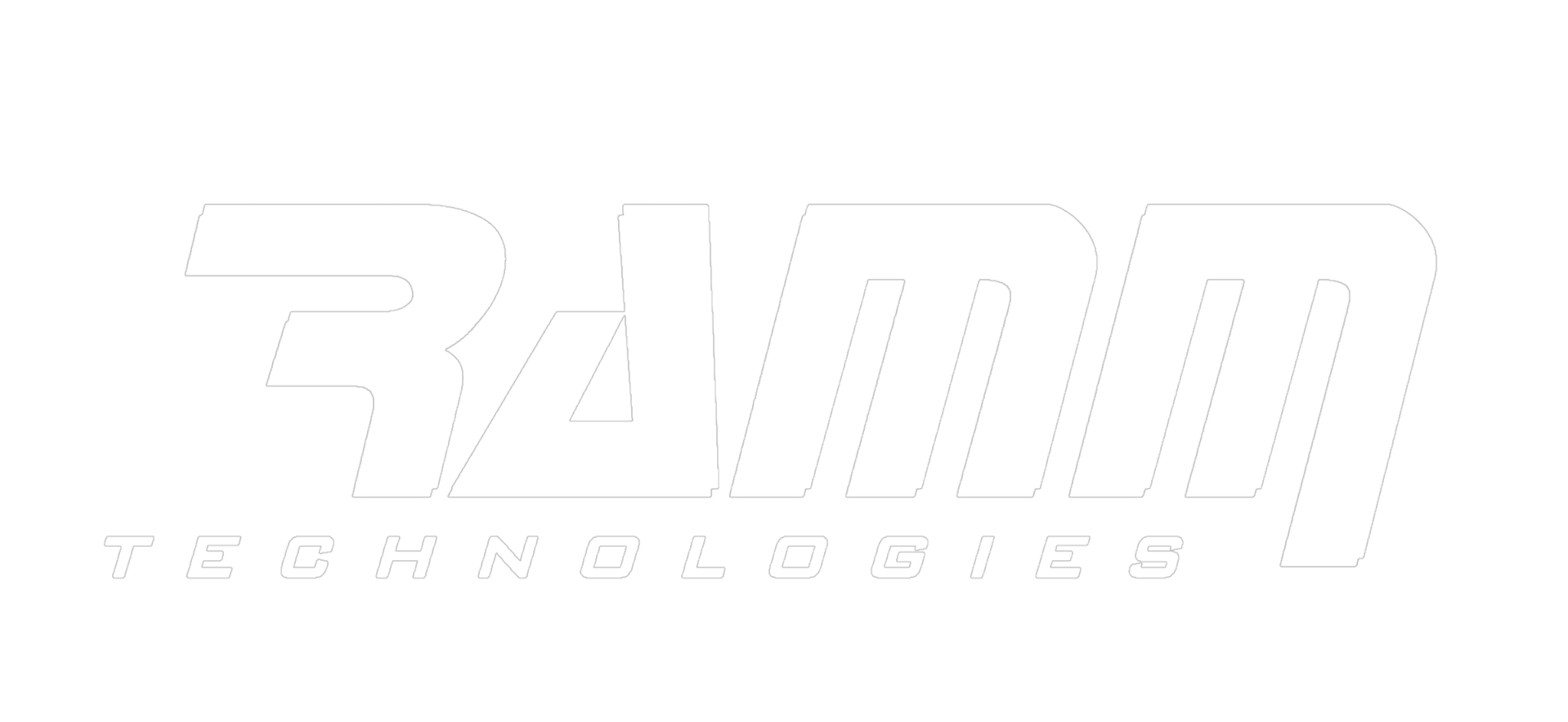 RAMM Logo White