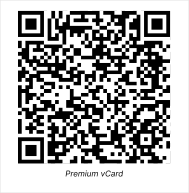 Premium vCard QR