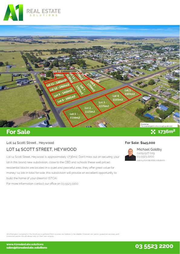Lot 14 Scott Street , Heywood